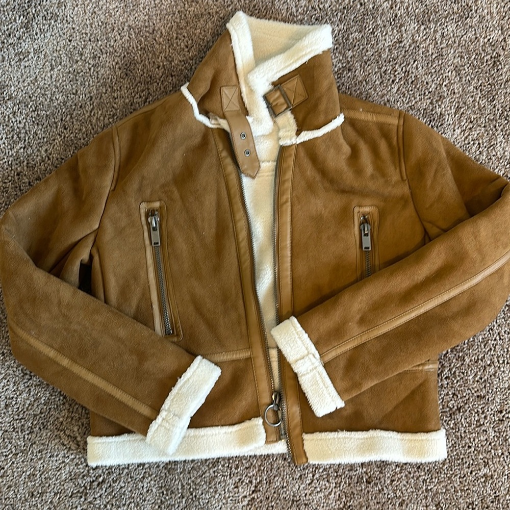 Brown Moto jacket